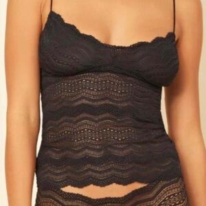 Cosabella Ceylon Camisole. Black Lace. Sz M. Worn Once.